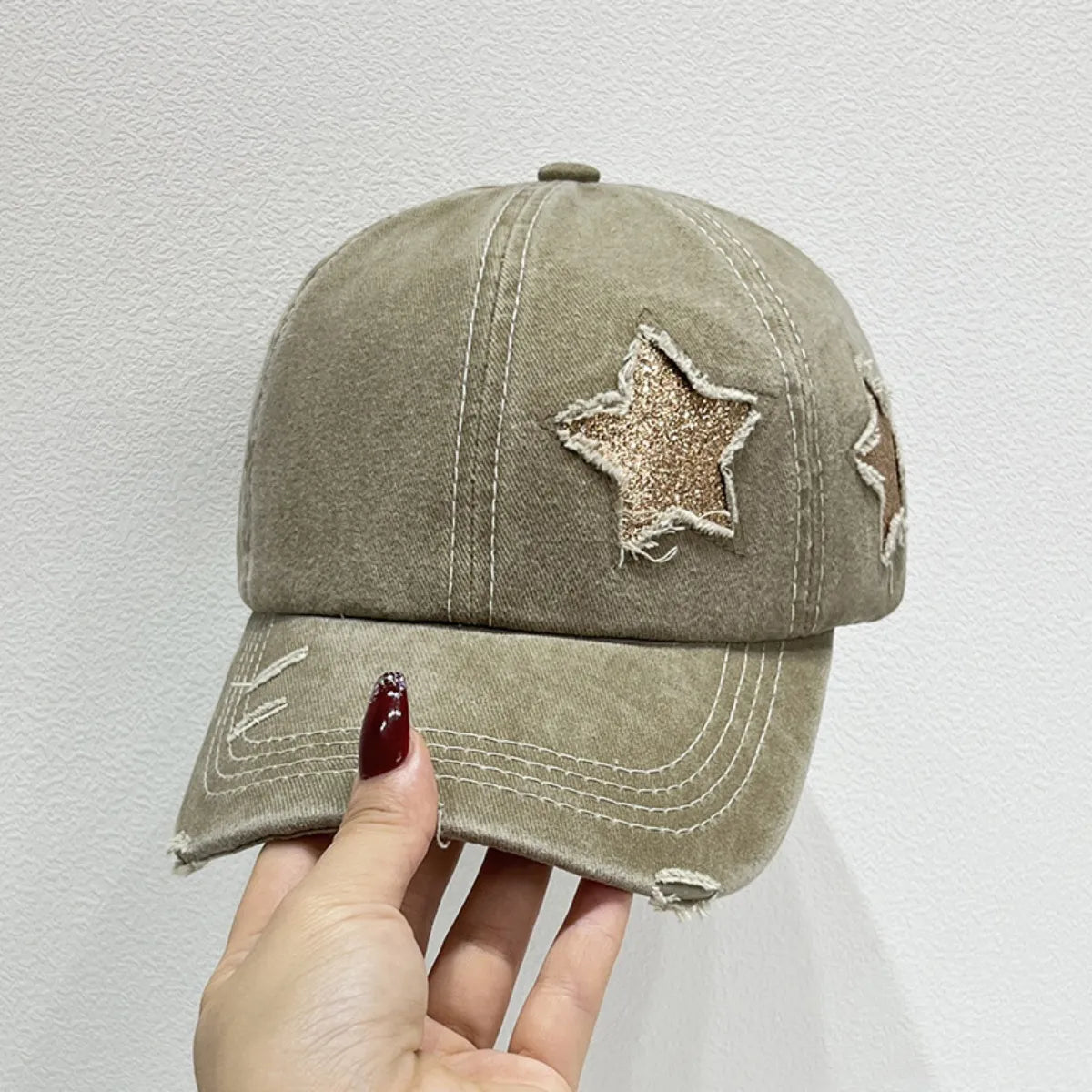 Star Adjustable Baseball Cap - adritiX