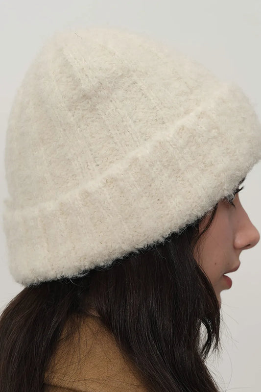 Solid Color Thermal Knit Hat - adritiX