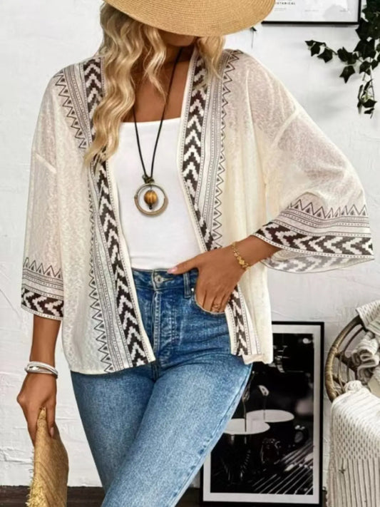 Open Front Kimono Cardigan - adritiX