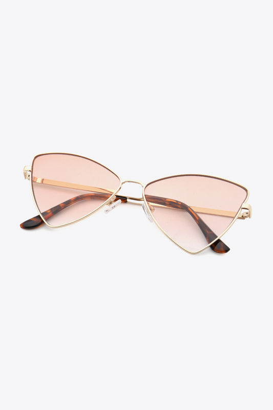 Metal Frame Cat-Eye Sunglasses - adritiX