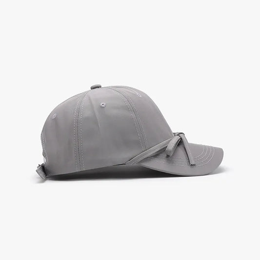 Tied Bow Cotton Baseball Cap - adritiX