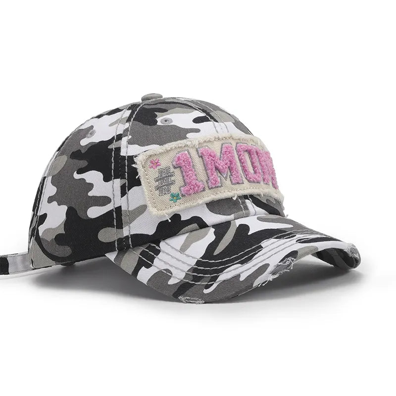 Letter Adjustable Cotton Baseball Cap - adritiX
