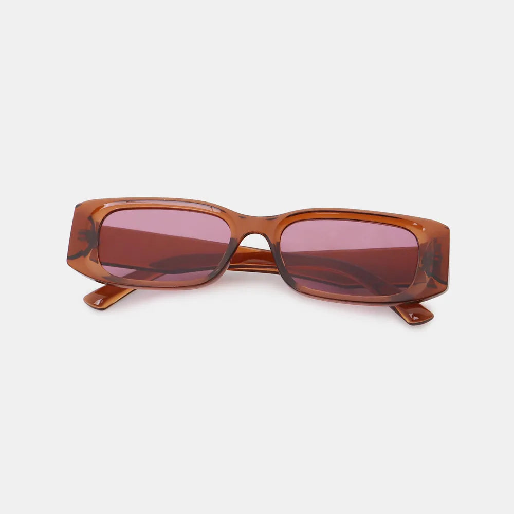 Polycarbonate Frame Rectangle Sunglasses - adritiX