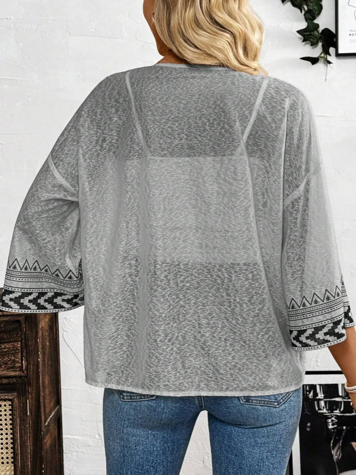 Open Front Kimono Cardigan - adritiX