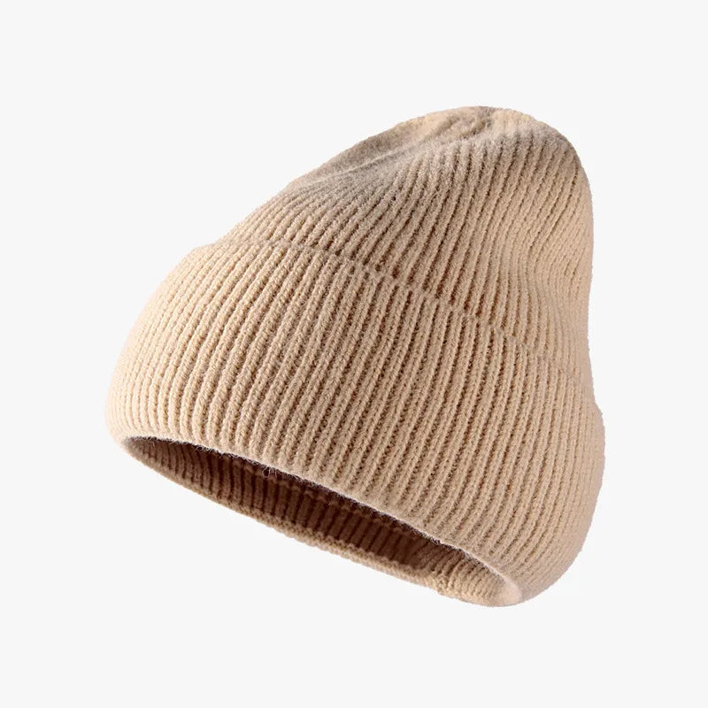 Thermal Solid Knit Hat - adritiX