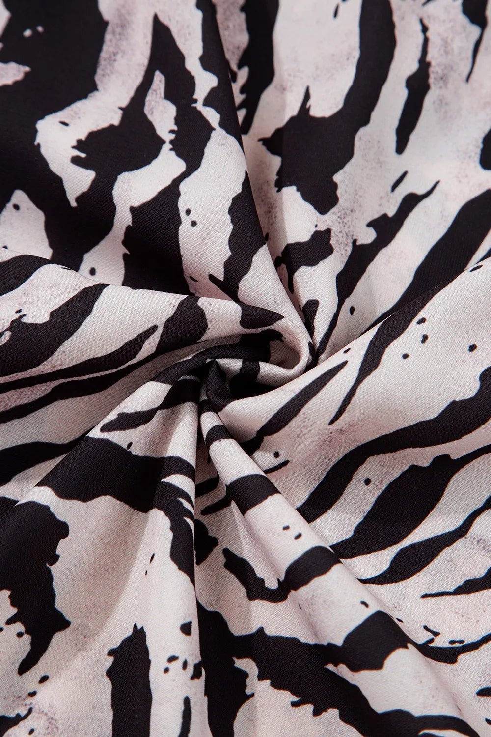 Abstract Print Tie Back Maxi Cami Dress - adritiX