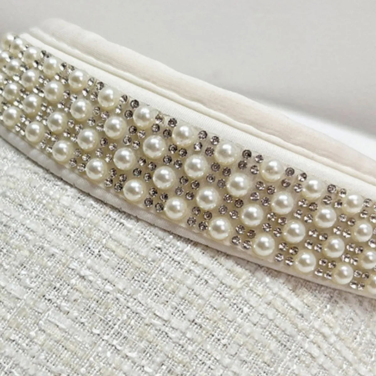 Pearl Detail Sunscreen Hat - adritiX