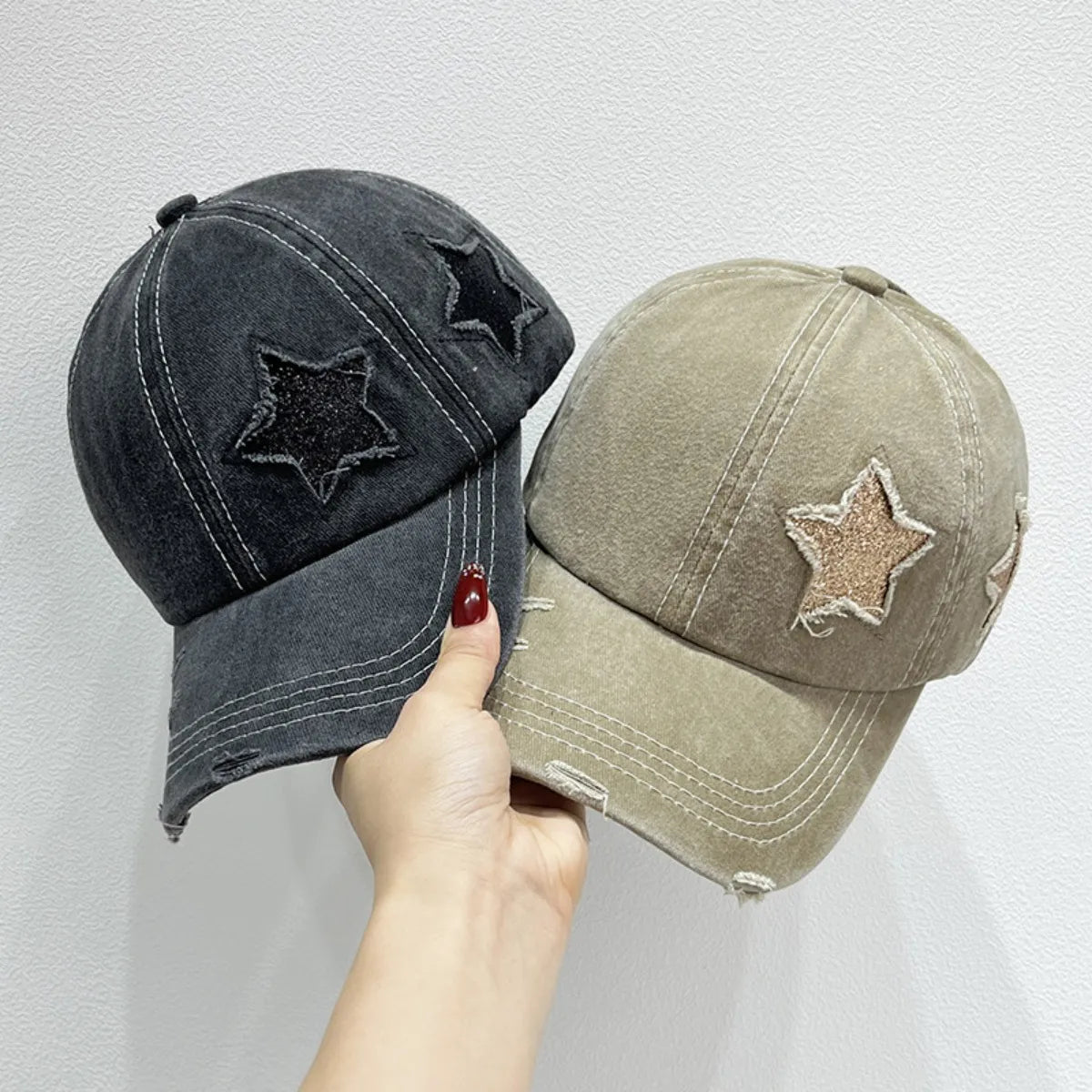 Star Adjustable Baseball Cap - adritiX