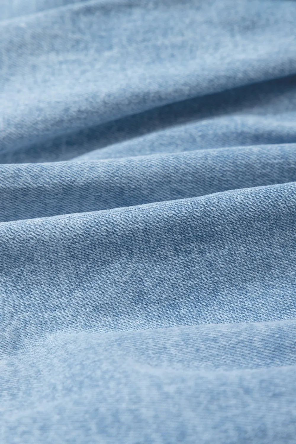 Bubble Hem Denim Mini Skirt - adritiX