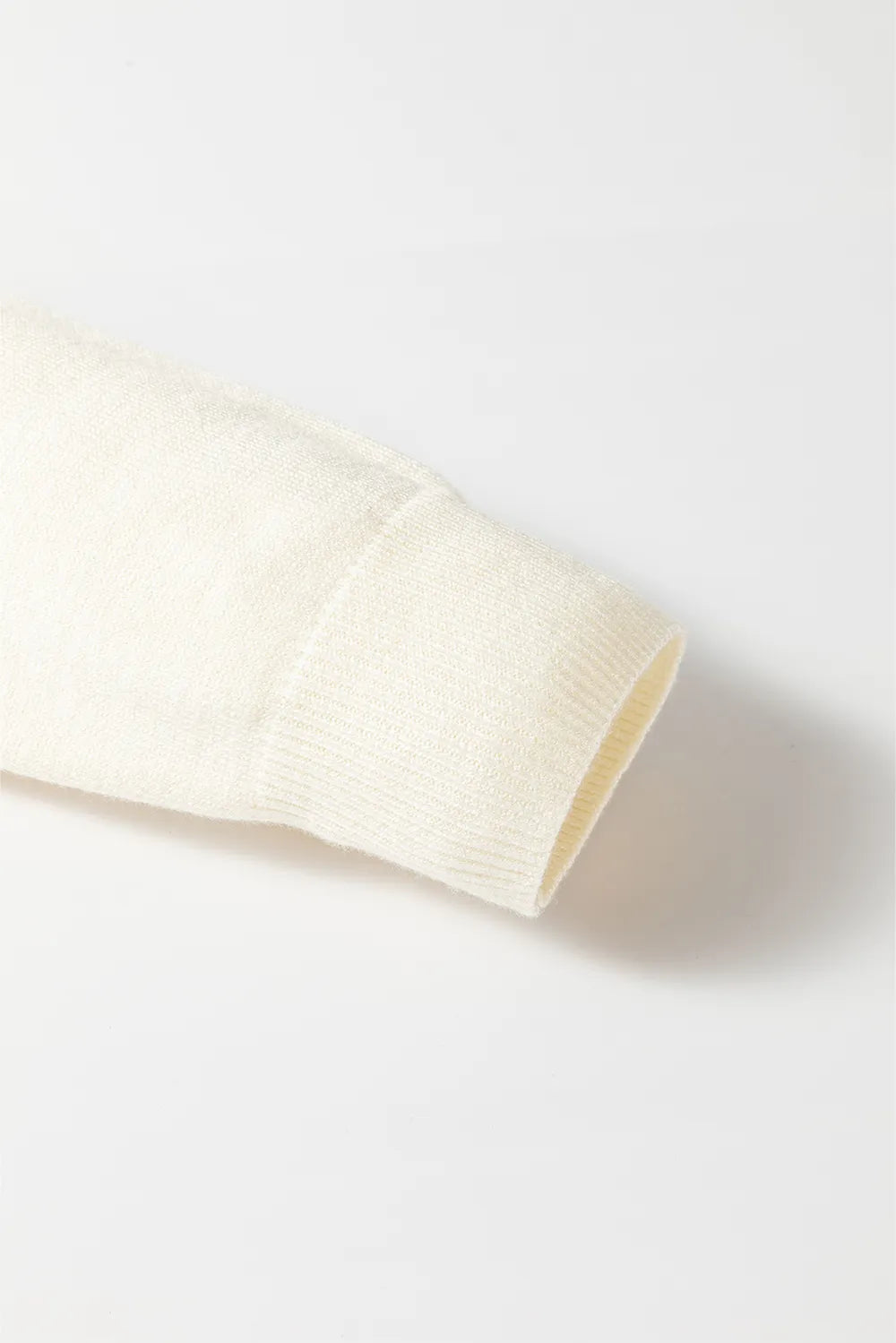 Contrast Button Down Long Sleeve Cardigan - adritiX