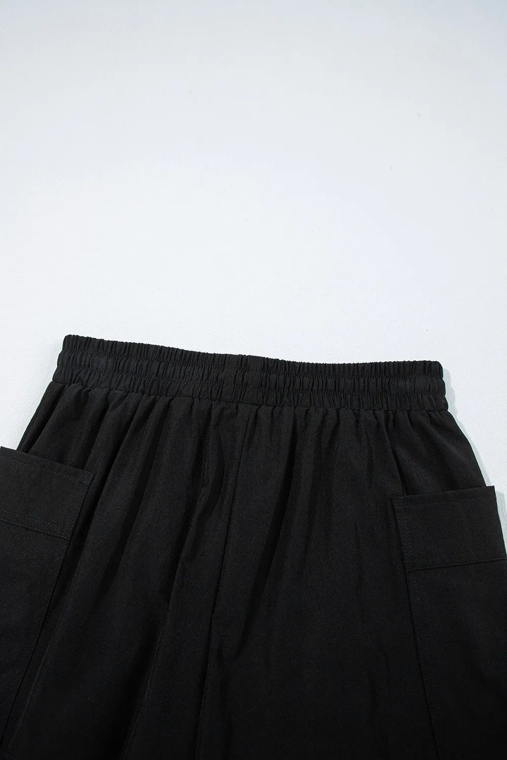 Cargo Pocket Elastic Waist Active Casual Skort - adritiX