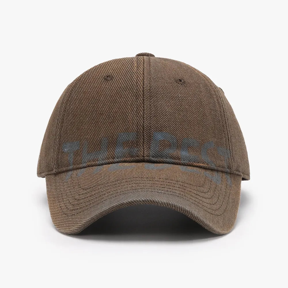 Letter Adjustable Baseball Cap - adritiX