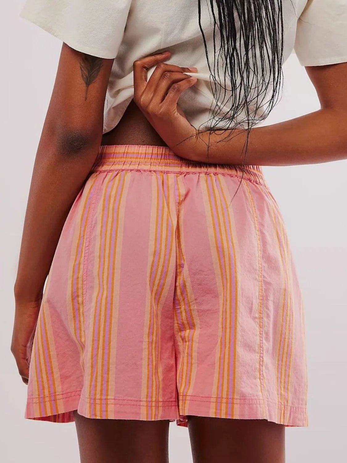 Elastic Waist Shorts - adritiX