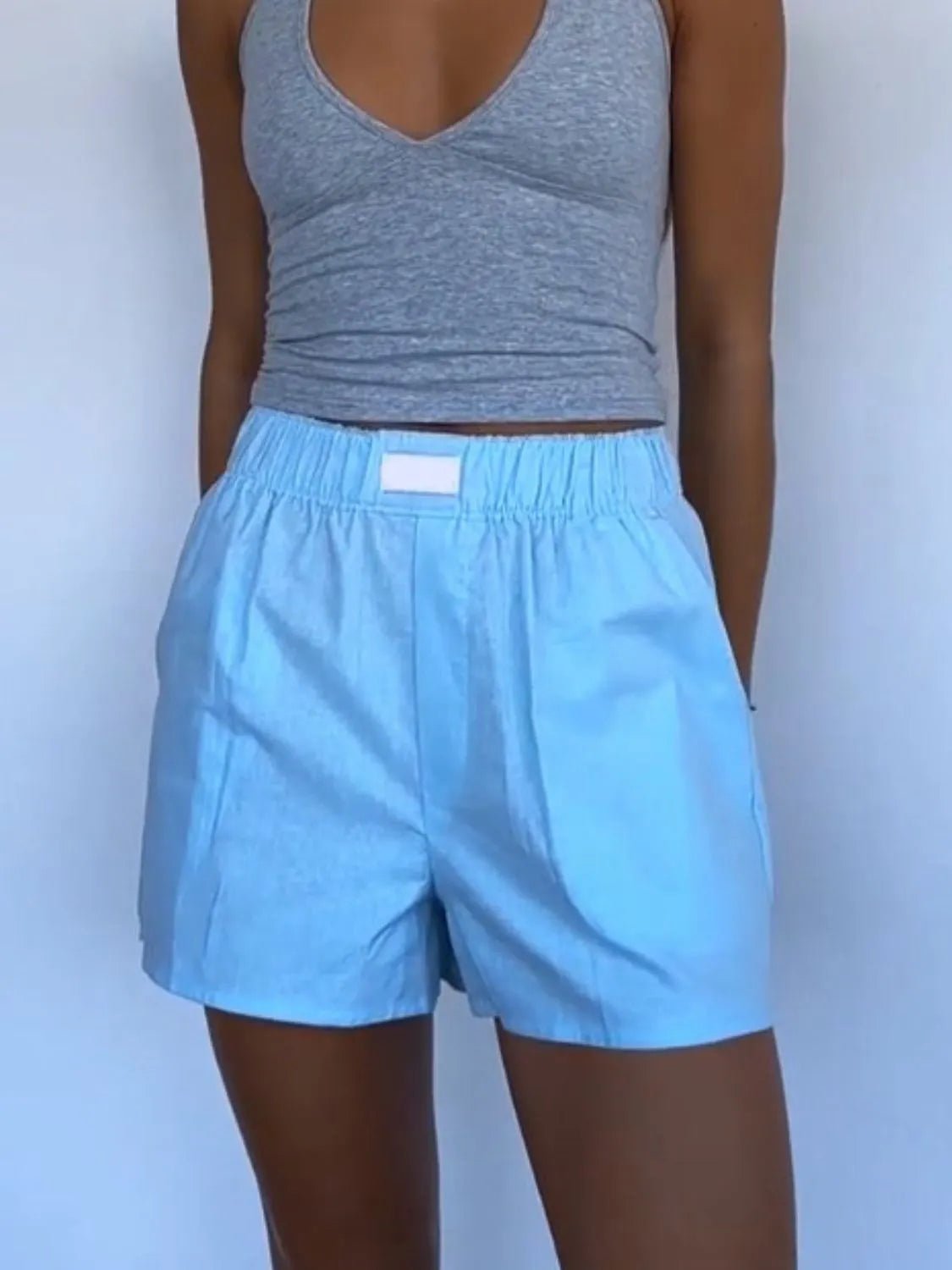 Elastic Waist Shorts - adritiX