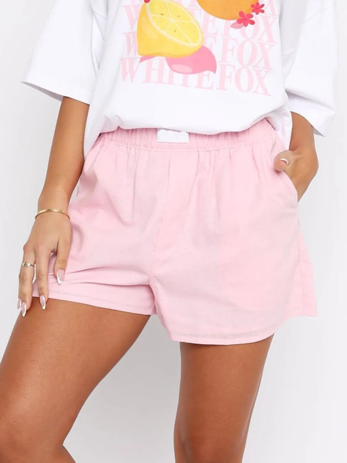 Elastic Waist Shorts - adritiX