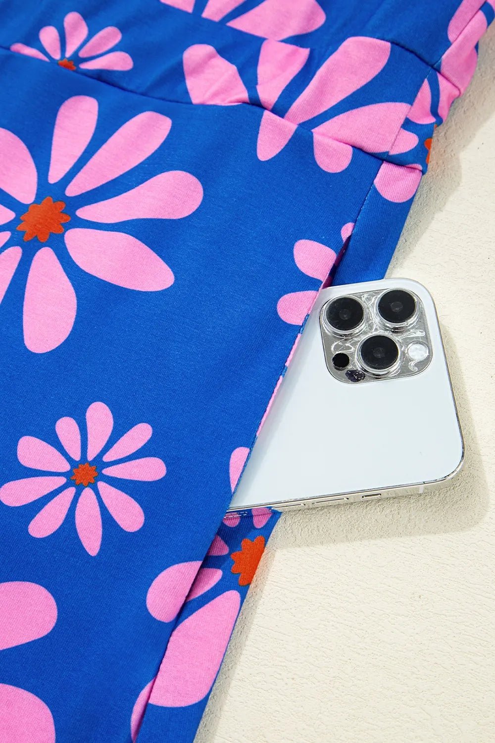 Elegant Floral Print Zip Collar Drawstring Summer Mini Dress - adritiX