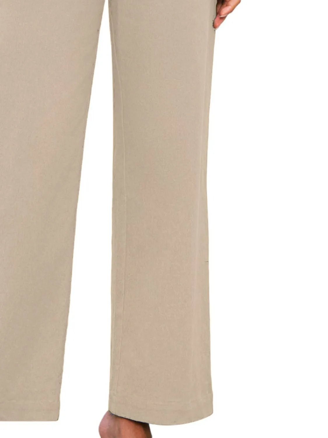 Elevate Your Style High Waist Wide Leg Pants for Effortless Elegance - adritiX