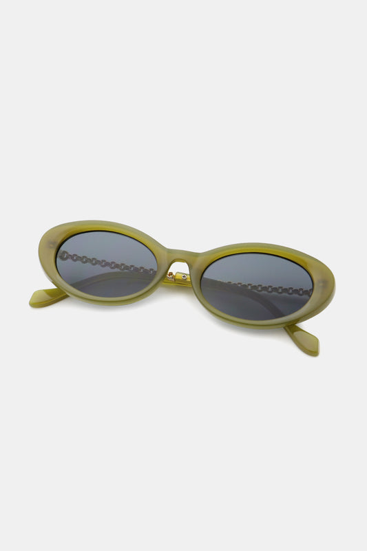 Polycarbonate Frame Cat-Eye Sunglasses - adritiX