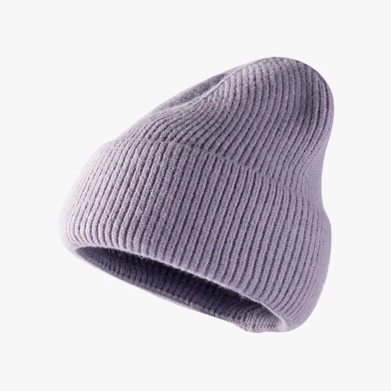 Thermal Solid Knit Hat - adritiX