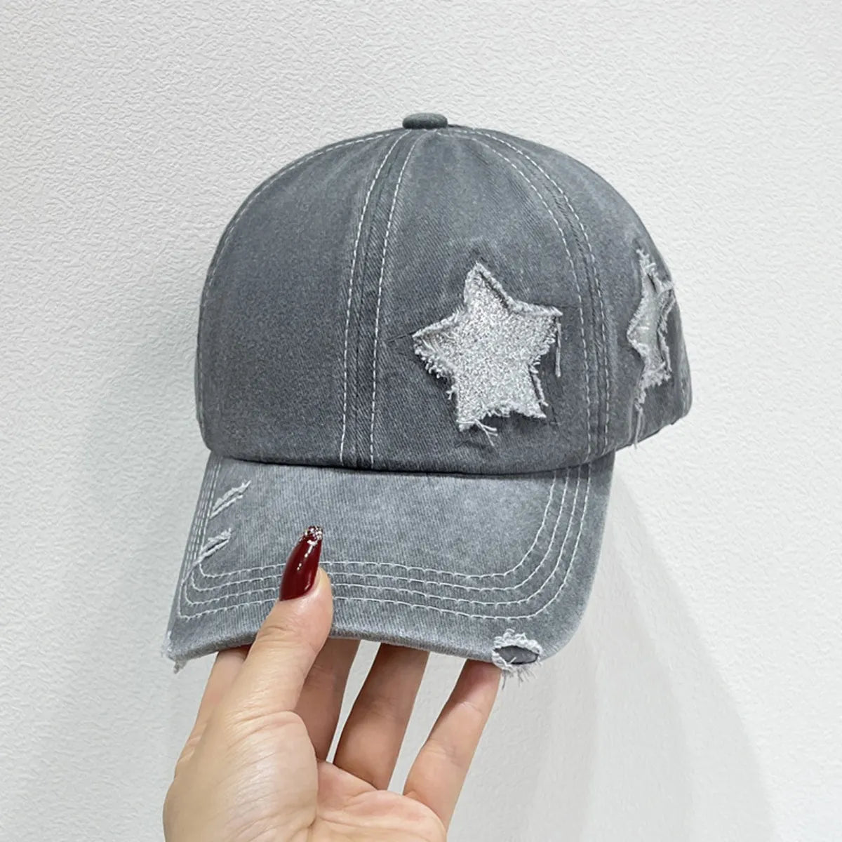 Star Adjustable Baseball Cap - adritiX