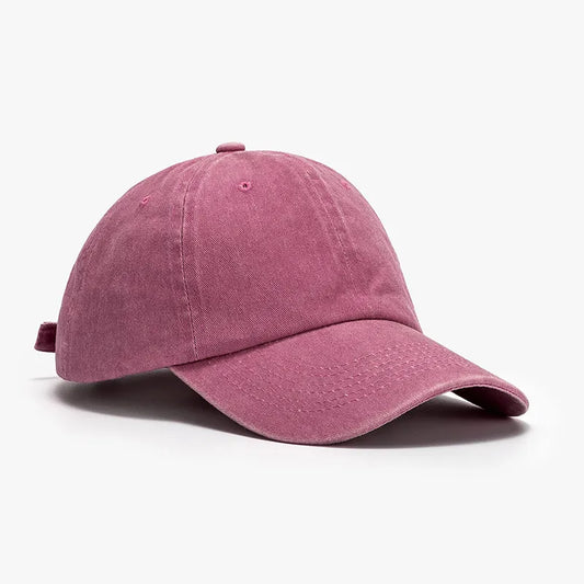 Washed Curved-Brim Baseball Cap - adritiX