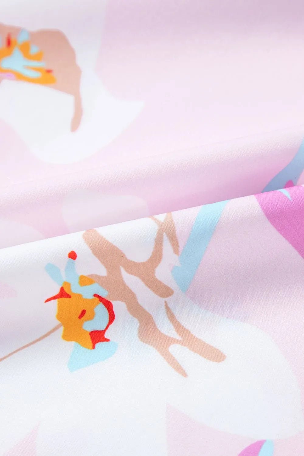 Floral Print Knotted Shoulder Smocked Maxi Dress - adritiX