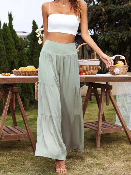 High Waist Wide Leg Pants - adritiX