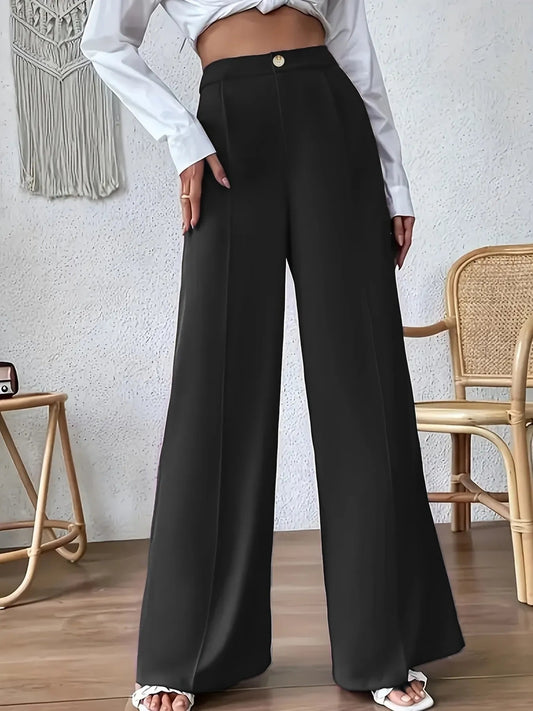 High Waist Wide Leg Pants - adritiX