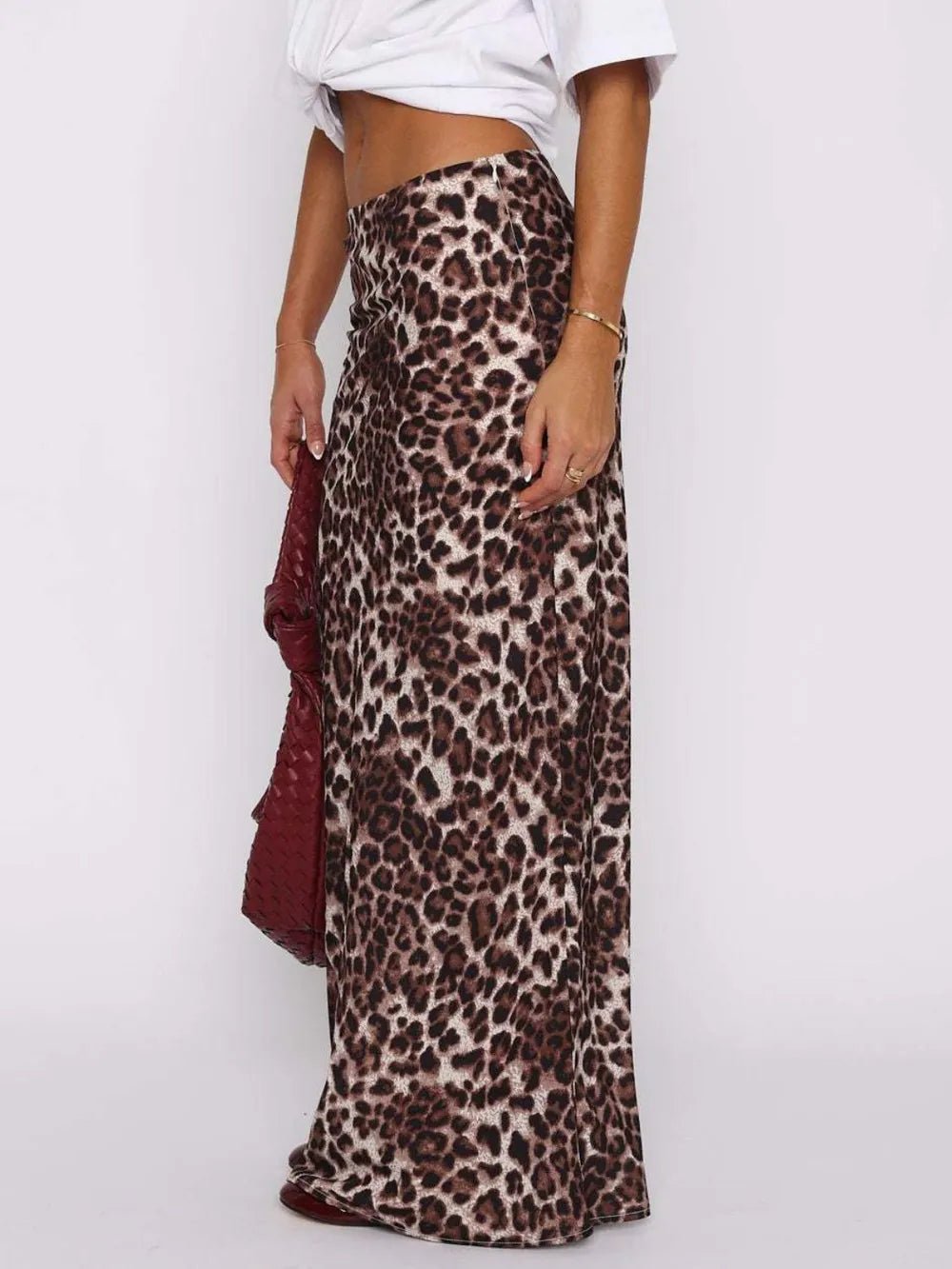 Leopard Maxi Skirt - adritiX