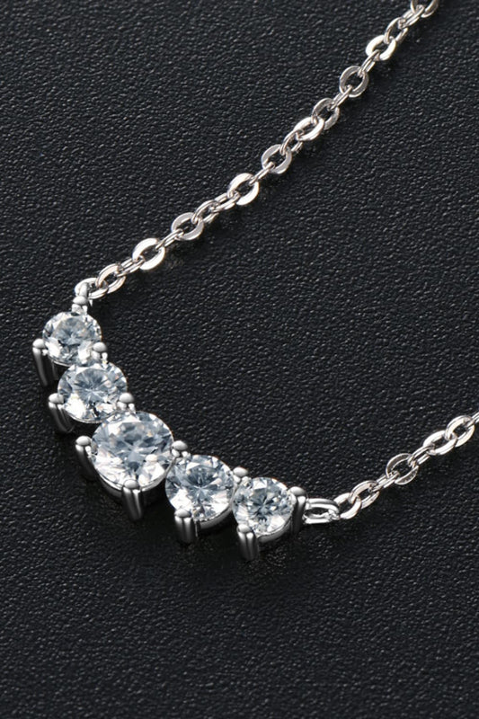 Moissanite Pendant Necklace - adritiX