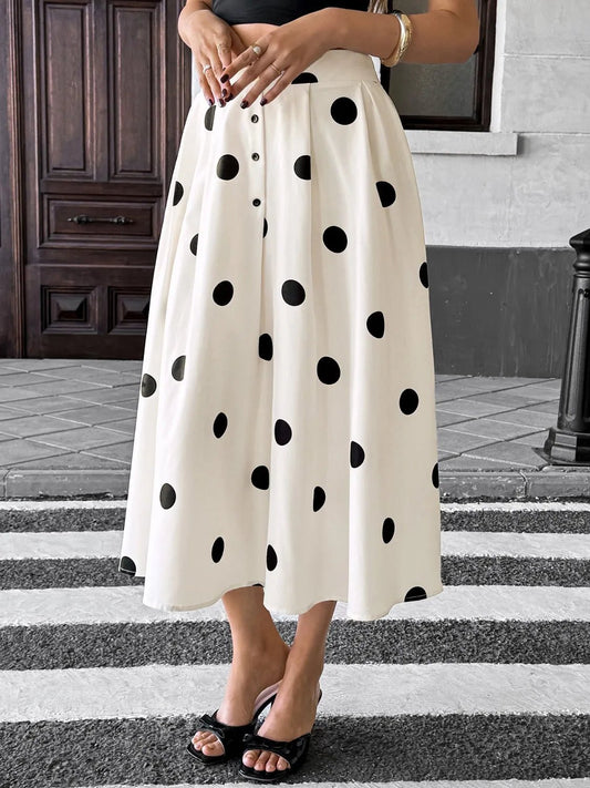 Polka Dot Skirt - adritiX