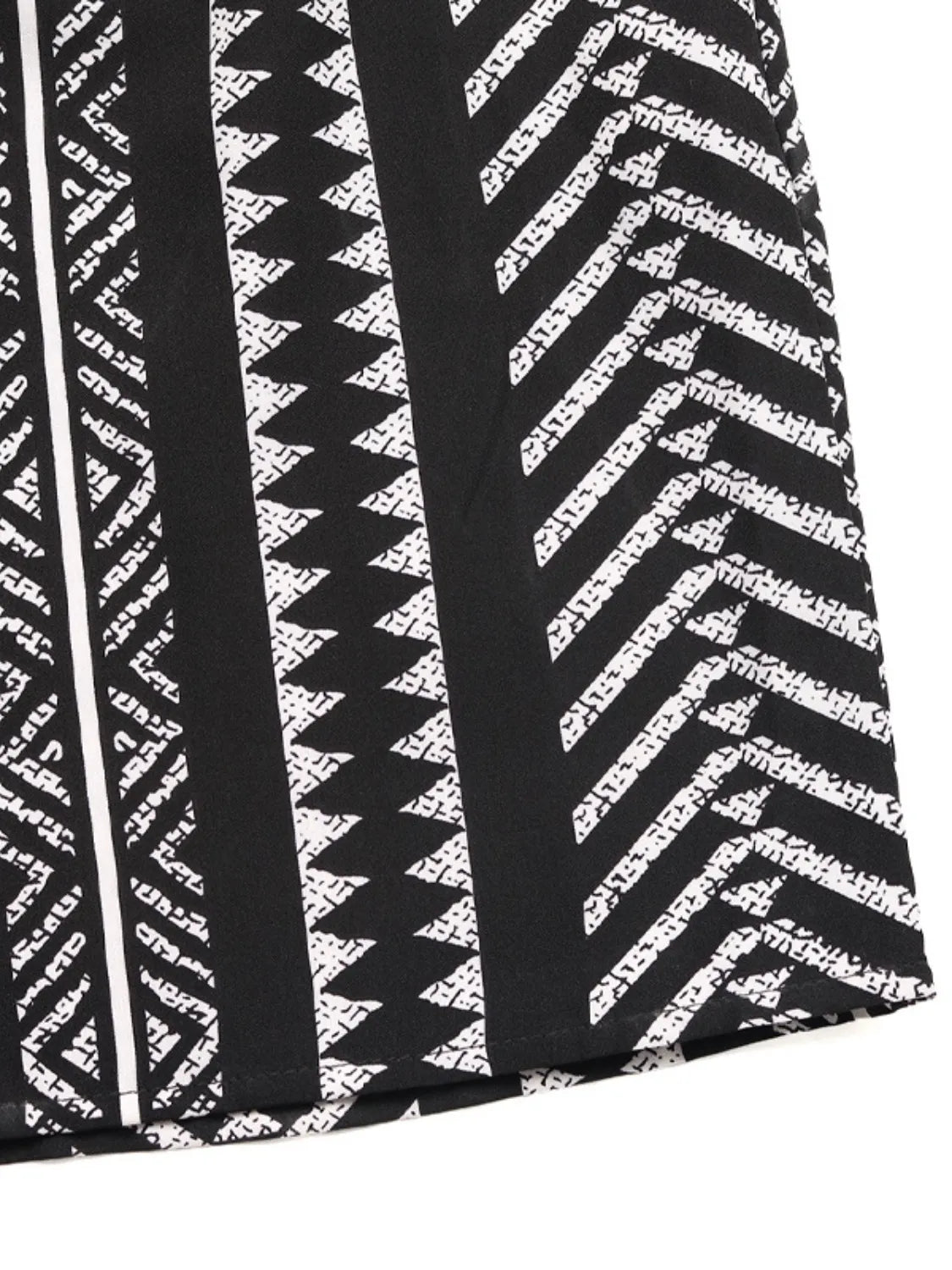 Printed High Waist Skirt - adritiX