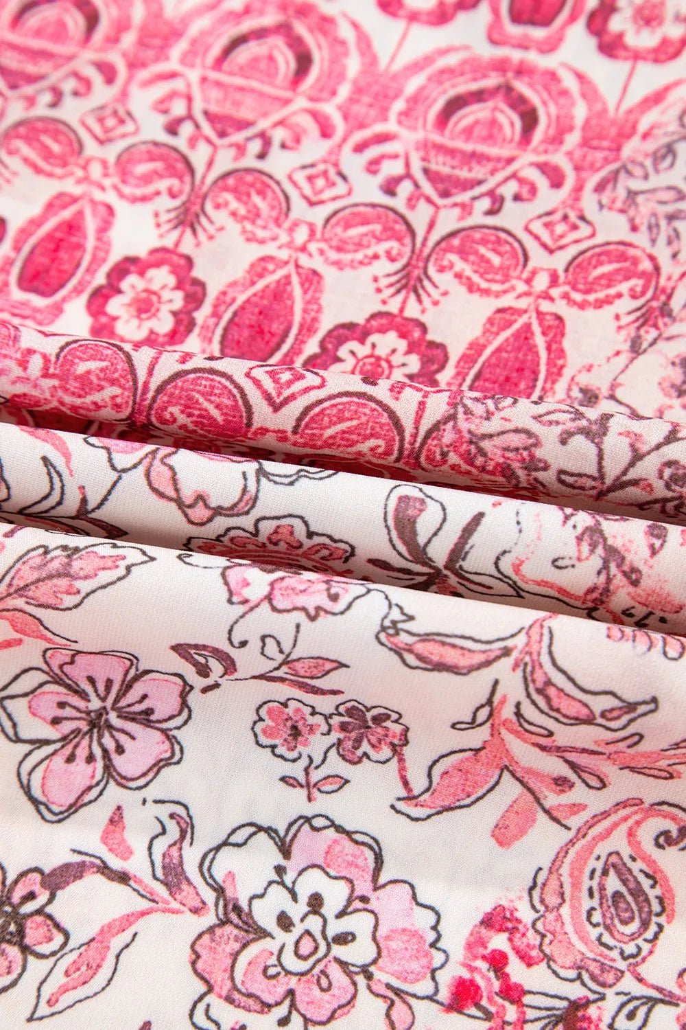 Printed Tassel Drawstring High Waist Maxi Skirt - adritiX