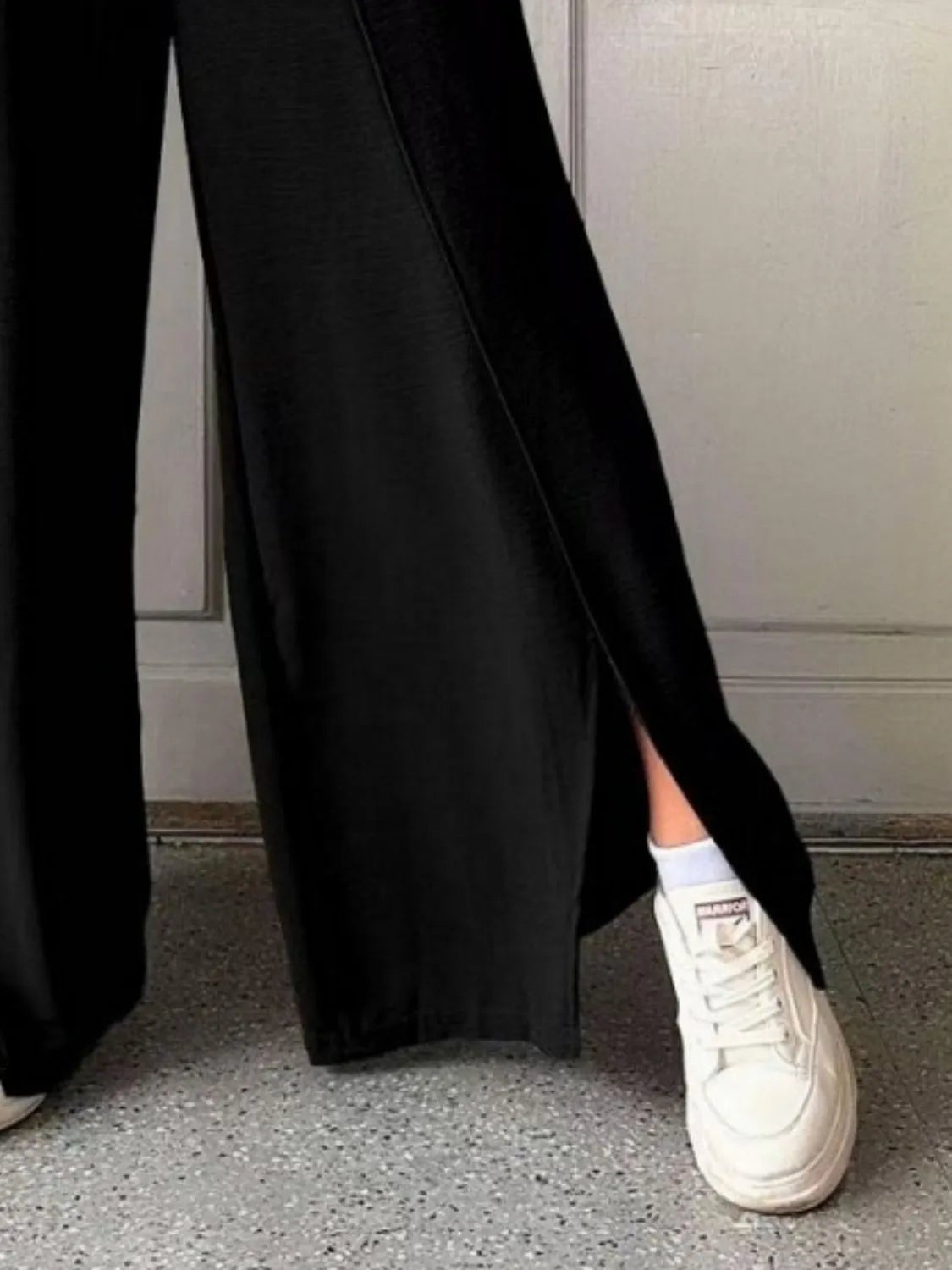 Slit Wide Leg Pants - adritiX