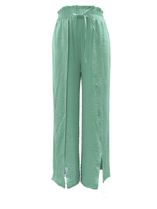 Slit Wide Leg Pants - adritiX