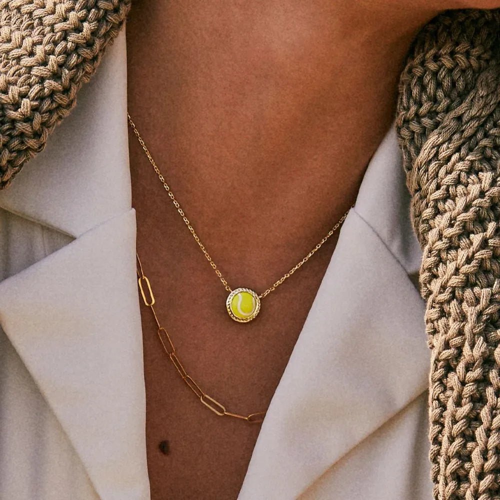 Sporty Element Resin Necklace - adritiX