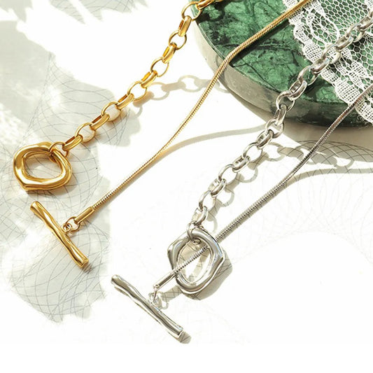 Titanium Steel Chain Necklace - adritiX