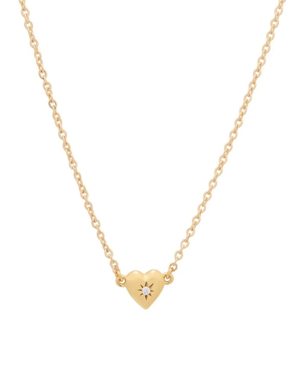 Zircon Heart Pendant Necklace - adritiX