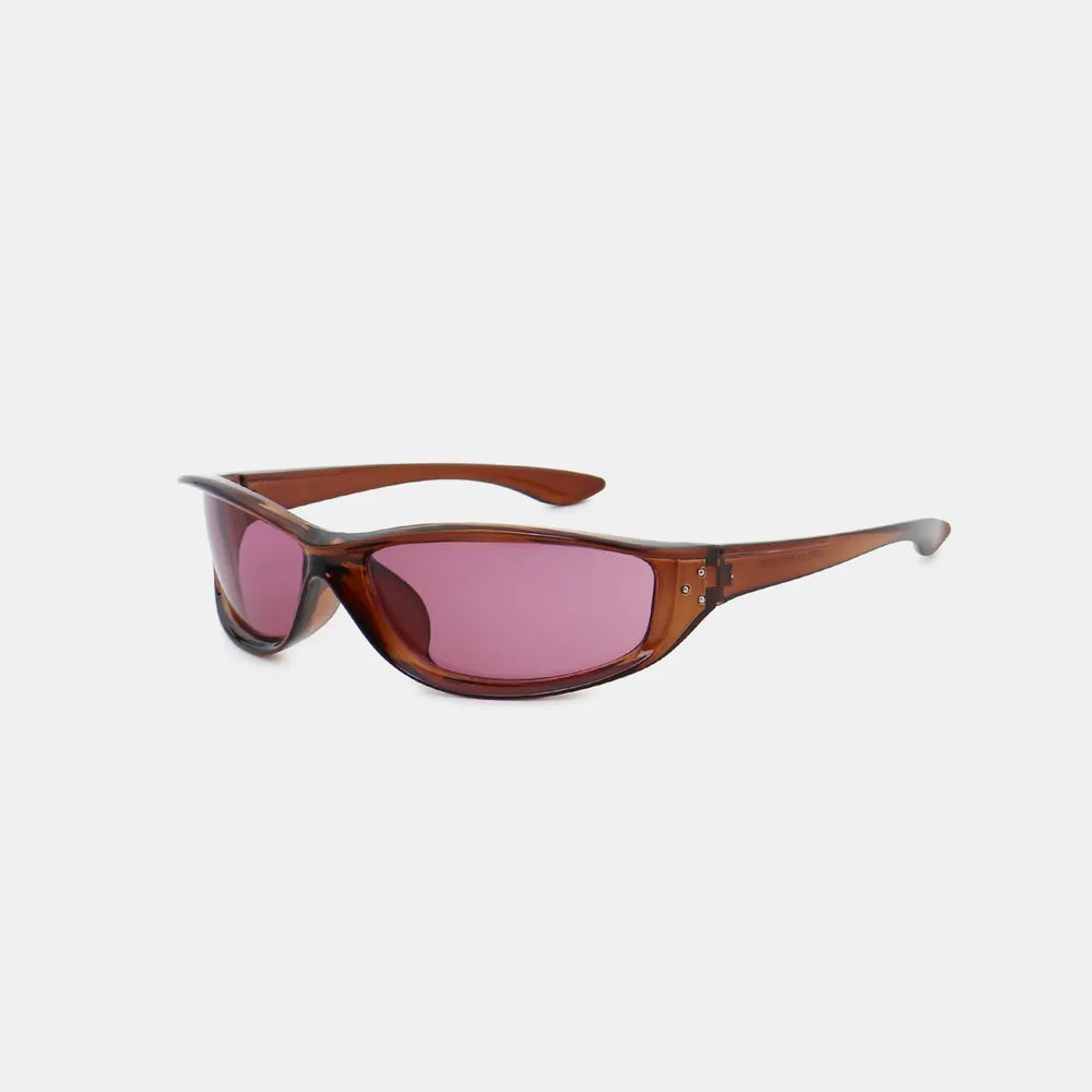 Polycarbonate Frame Rectangle Sunglasses - adritiX