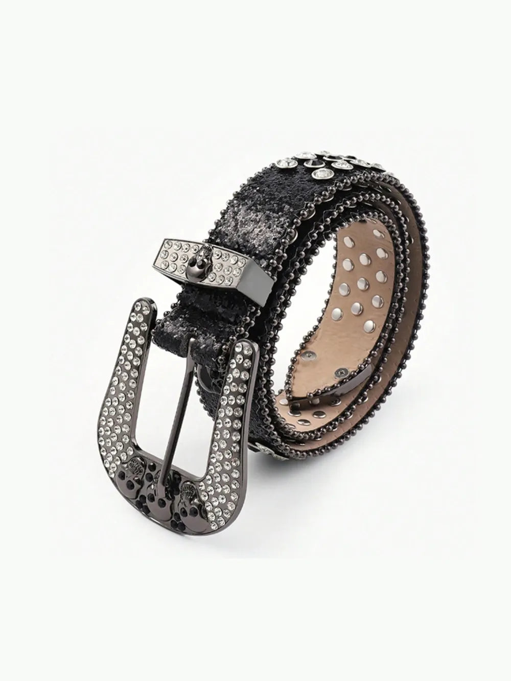 PU Leather Skull Belt - adritiX