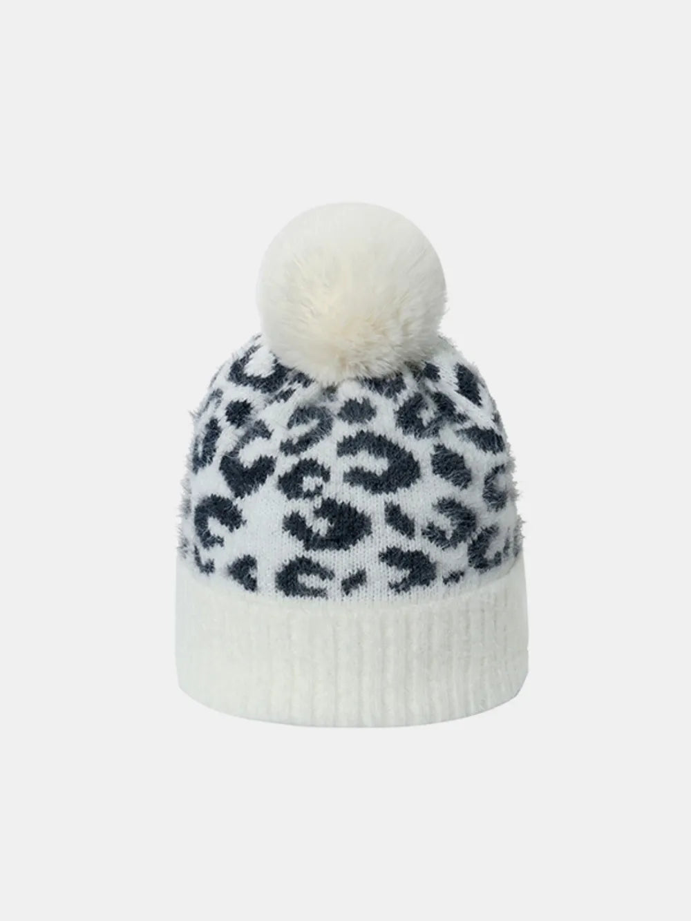 Leopard Hat with Pompom - adritiX