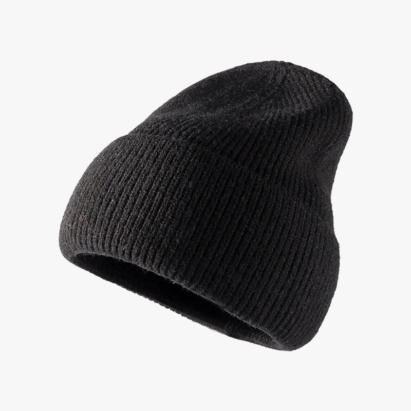 Thermal Solid Knit Hat - adritiX