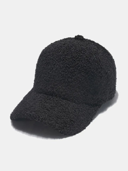Sherpa Solid Color Baseball Cap - adritiX