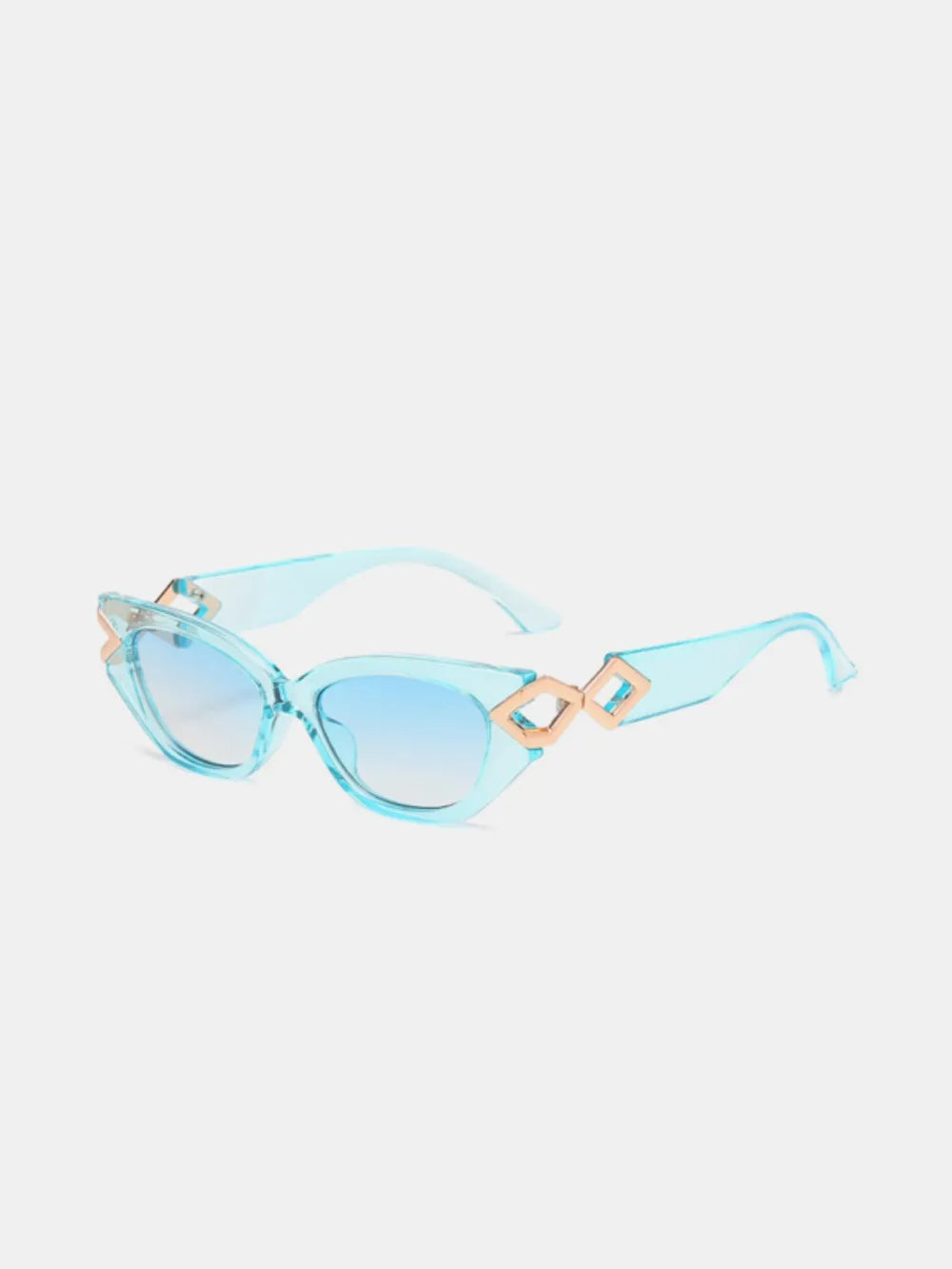 Polycarbonate Frame Cat-Eye Sunglasses - adritiX
