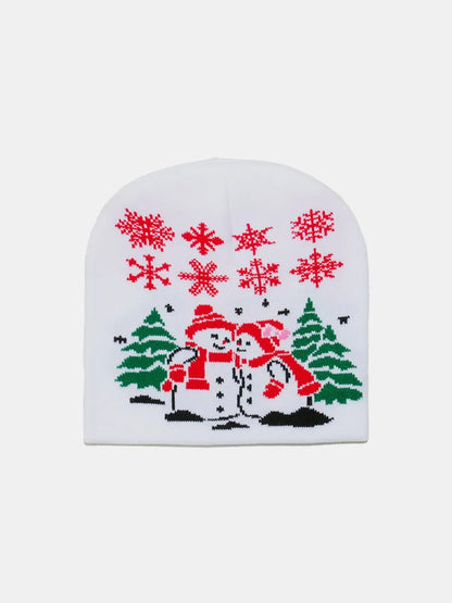 Christmas Pattern Knit Hat - adritiX