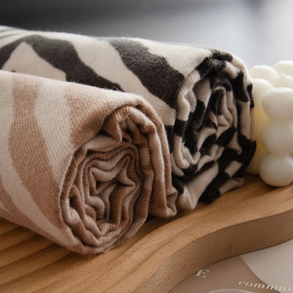 Animal Print Polyester Scarf - adritiX