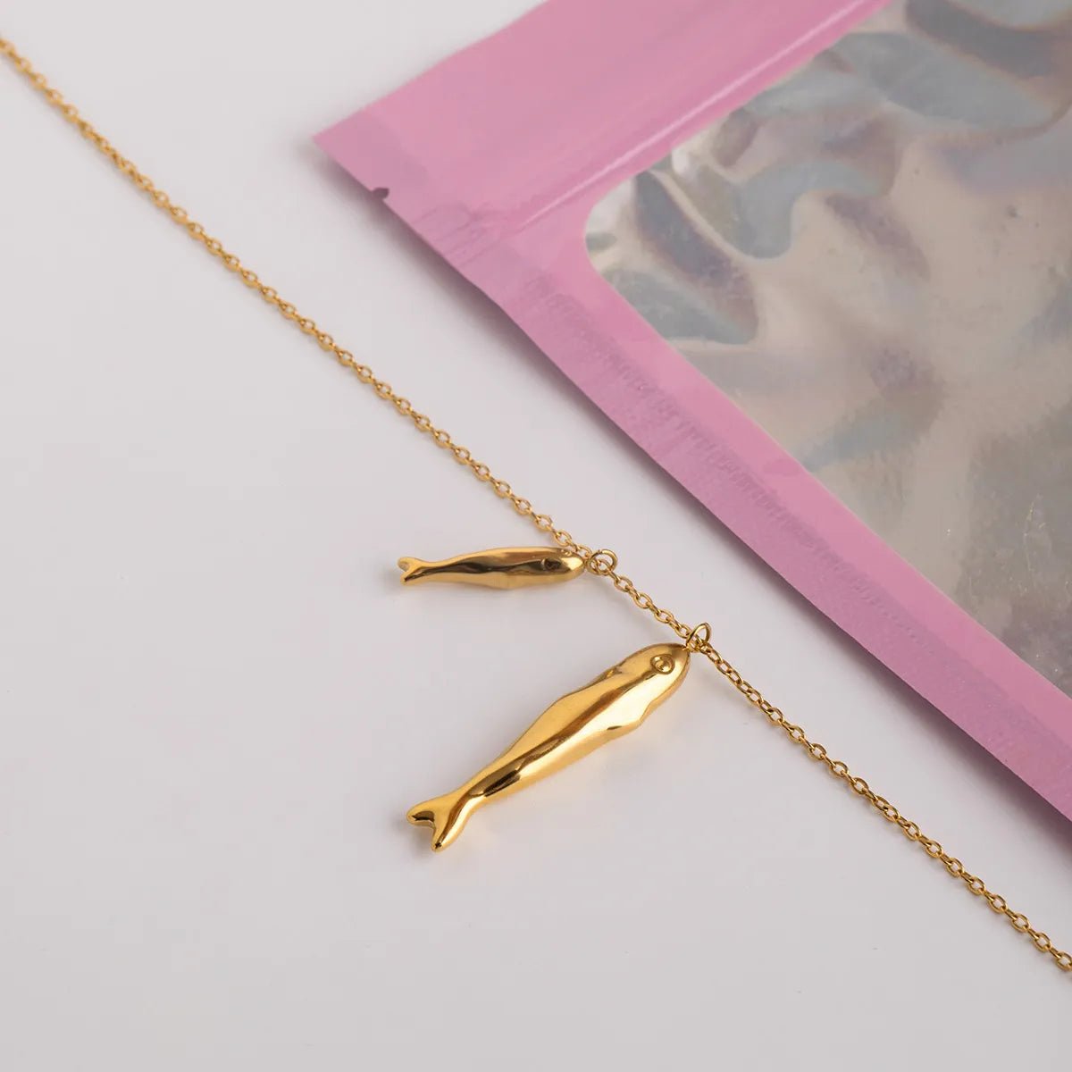 18K Gold - Plated Pendant Necklace - adritiX