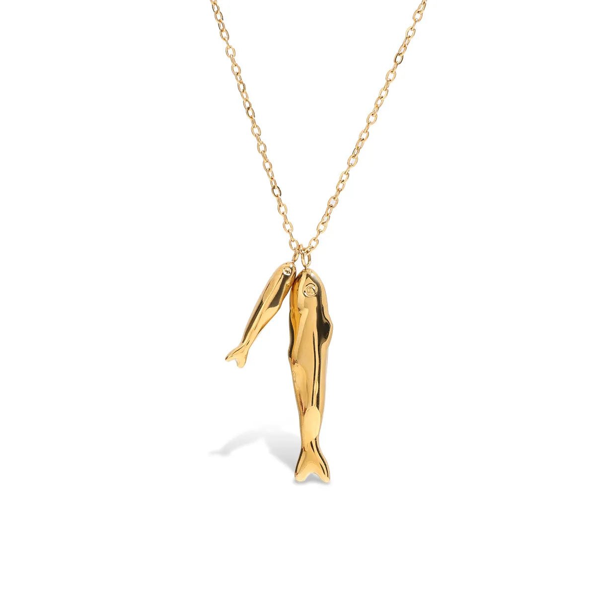 18K Gold - Plated Pendant Necklace - adritiX