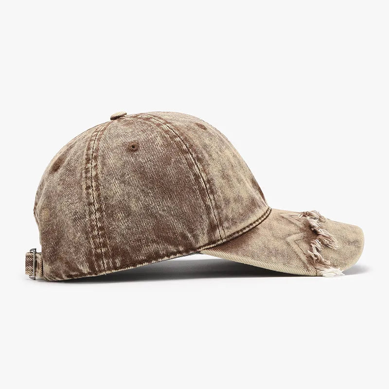 Fringe Adjustable Cotton Baseball Cap - adritiX