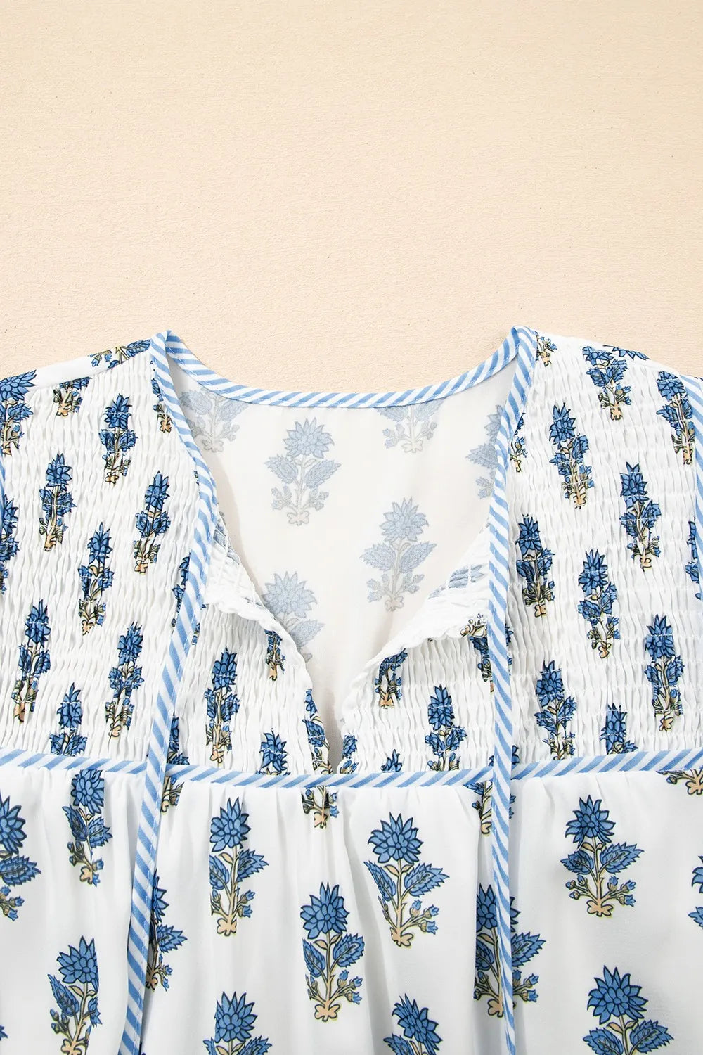 Elegant Floral Puff Sleeve Mini Dress with Pockets - adritiX